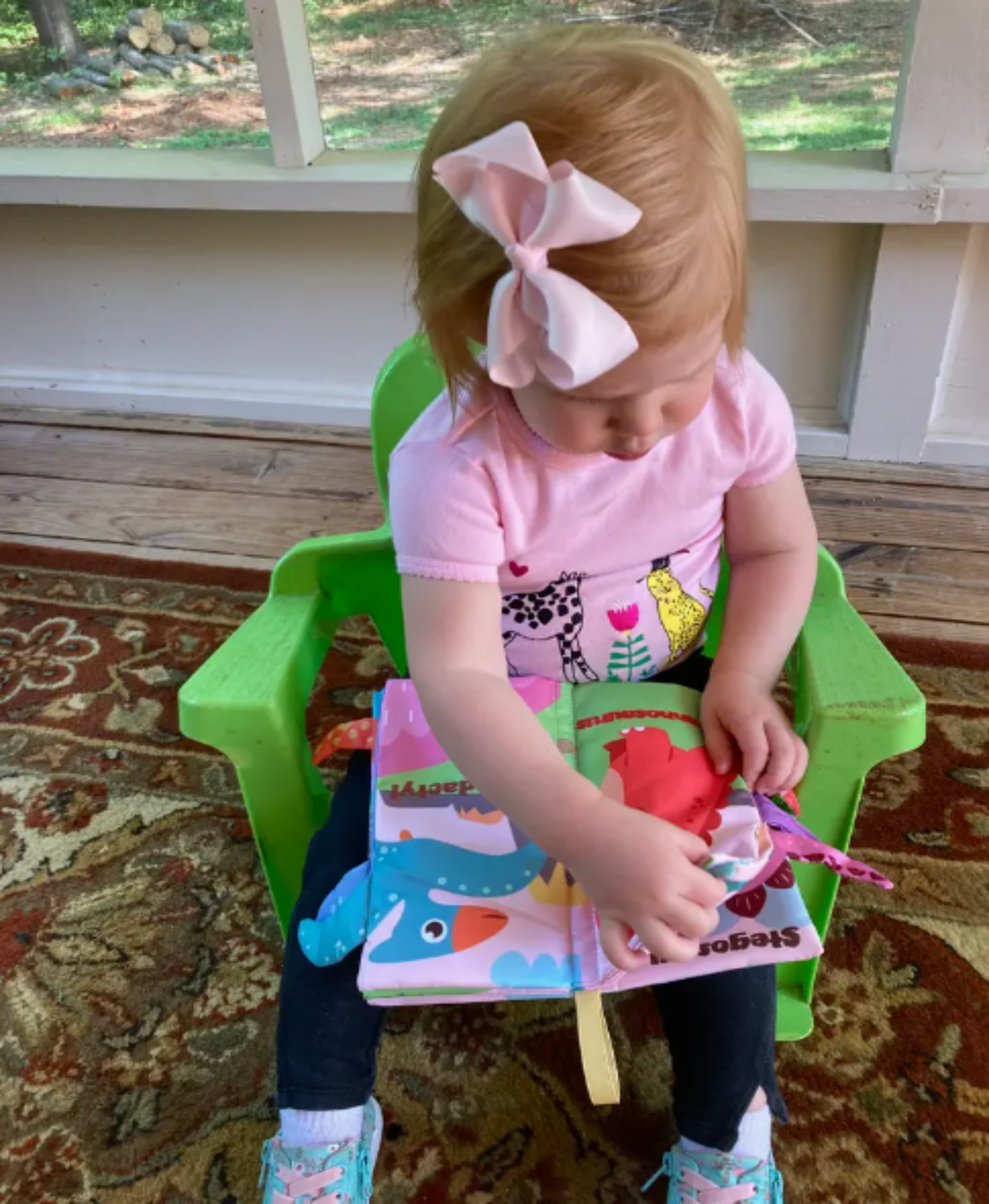Animal Tails Cloth Book