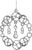 RJC Silver Earrings