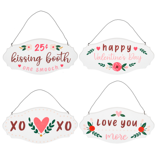 Valentine Text Wall Sign
