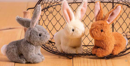 Chipper Bunny Plush Toys