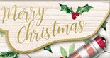 Classic Christmas Die-Cut Notepad