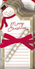 Holiday Memo Notepad w/Pen