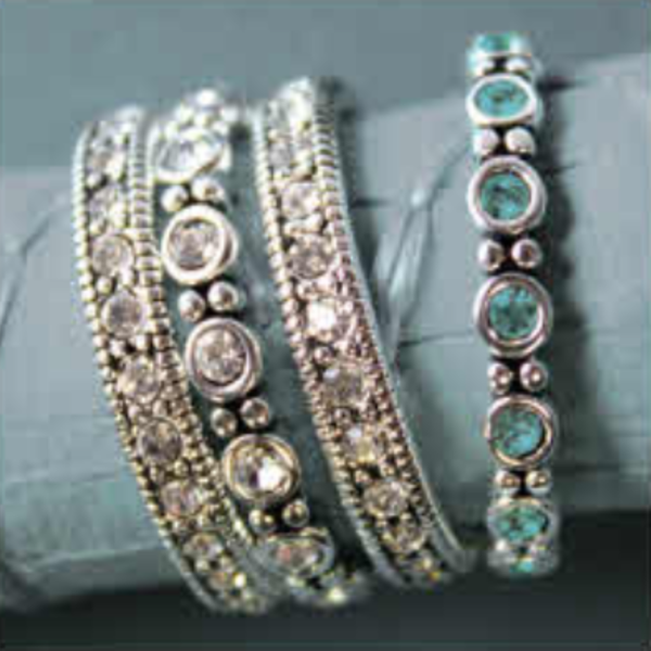 Davinci Stacking Rings, size 7