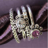Davinci Stacking Rings, size 6