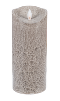 Crystalline/Mottled Wax Pillar