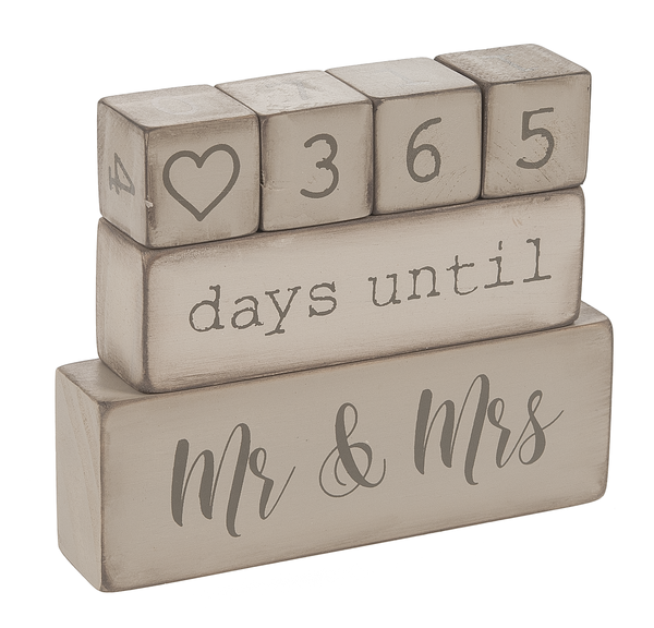 Rustic Chic Countdown Calendar (CLEARANCE)