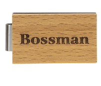 Laser Cut Money Clip - BOSSMAN (CLEARANCE)
