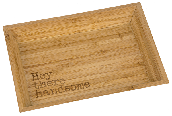 HEY THERE Bamboo Tray (CLEARANCE)