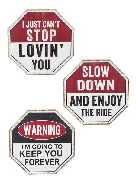 Wall Stop Sign (CLEARANCE)
