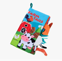 Animal Tails Cloth Book