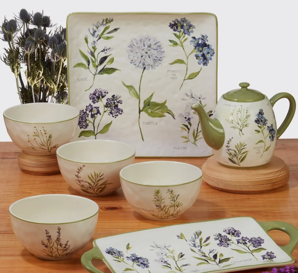 Fresh Herbs Tableware