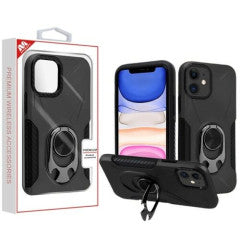 iPhone 11 Case - BLACK W/ RING (CLEARANCE)