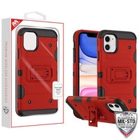 iPhone 11 Case - RED/ BLACK TANK Hybrid (CLEARANCE)