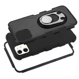 iPhone 11 Case - SILVER/ BLACK W/ RING (CLEARANCE)