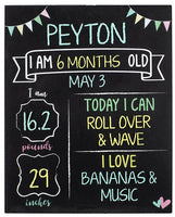 Baby Milestone Chalkboard