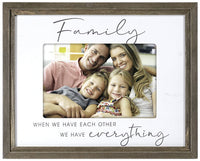 RUSTIC FAMILY - Wood Frame