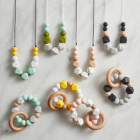 Silicone/Wood Teether
