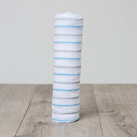 Lulujo Blanket Blue Messy Stripe (CLEARANCE)