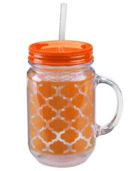 Acrylic Mason - Burnt Orange