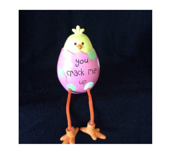CRACK ME UP Egg Shelf Sitter