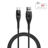 Type-C USB Charge/Sync -  6ft Cable