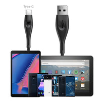 Type-C USB Charge/Sync -  6ft Cable