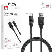 Type-C USB Charge/Sync -  6ft Cable