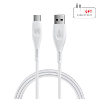 Type-C USB Charge/Sync -  6ft Cable