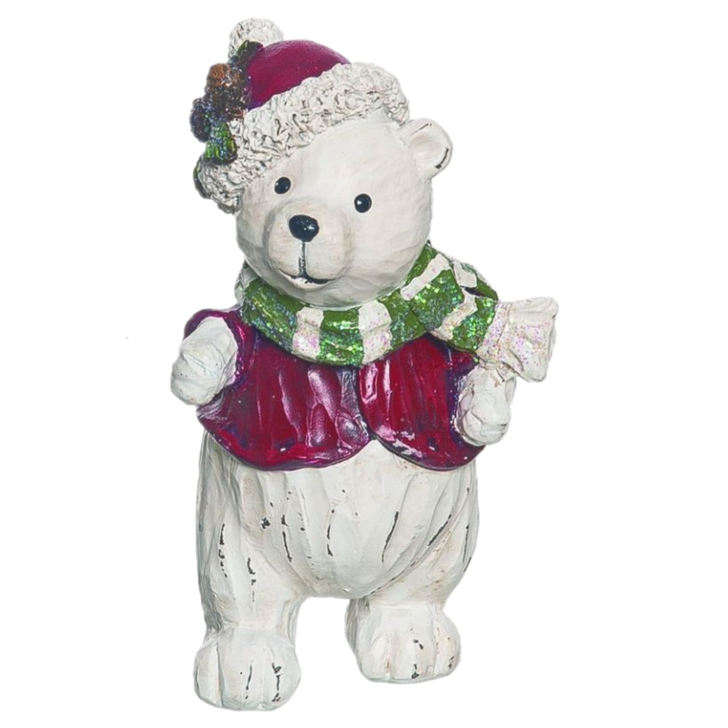 Resin Polar Bear Figure