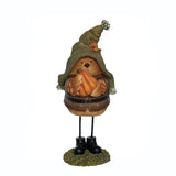 Burlap Hat Bird Sitter