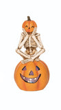 Light-up Jack-o-Lantern Figure