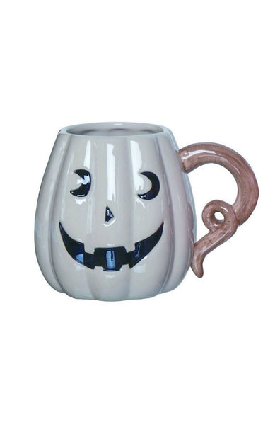 Ceramic Jack-o-Lantern Mug