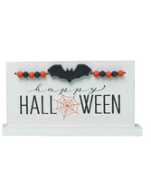 Batty Halloween Sign