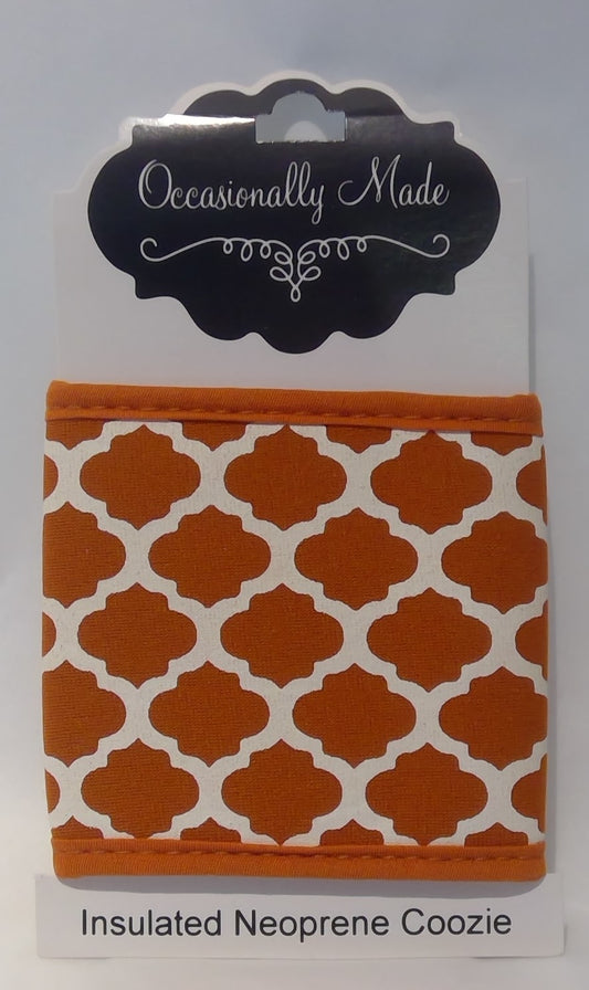 Can Wrap - Burnt Orange & White (CLEARANCE)