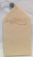 AMAZING - Wooden Gift Tag (Clearance)