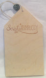 AMAZING - Wooden Gift Tag (Clearance)