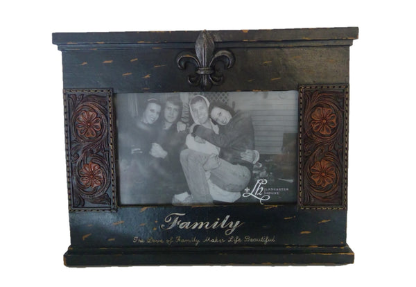 Fleur De Lis Family (4x6) CLEARANCE