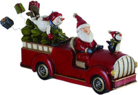 Santa and Snowman on Christmas Tree Truck (CLEARANCE)