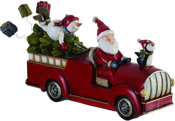 Santa and Snowman on Christmas Tree Truck (CLEARANCE)