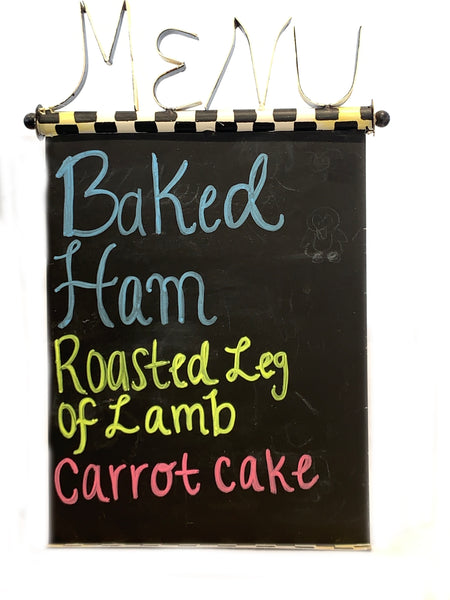 Chalkboard Menu (CLEARANCE)