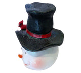 Snowman Head with Top Hat (CLEARANCE)