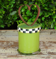 Heart of Round Top Candle
