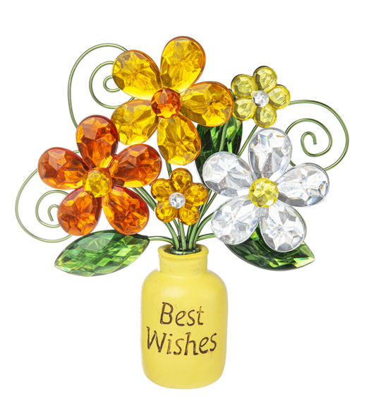 GET WELL Wishes Posy Pot