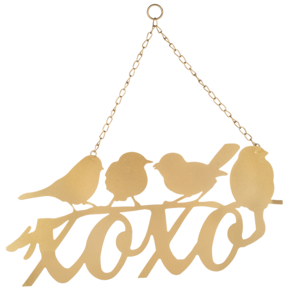 Gold Silhouette Wall Décor (CLEARANCE)
