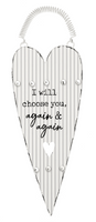 Corrugated Wedding Heart (CLEARANCE)