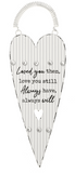 Corrugated Wedding Heart (CLEARANCE)