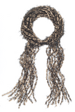 Two-tone Eyelash Scarf