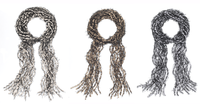 Two-tone Eyelash Scarf