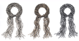 Two-tone Eyelash Scarf
