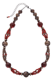 Fall Beaded Necklace